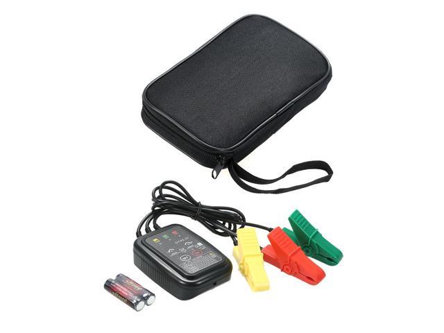 Non-Contact Phase Detector Digital Phase Sequence Tester Phase LED Indicator Clamp Positive/Reverse Phase Tester AC70~600V 50/60Hz