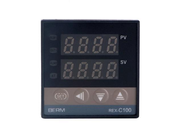 PID Digital Intelligent Temperature Controller REX-C100FK02-V*DN 0-400°C K Type Input SSR Output (220V CK long)