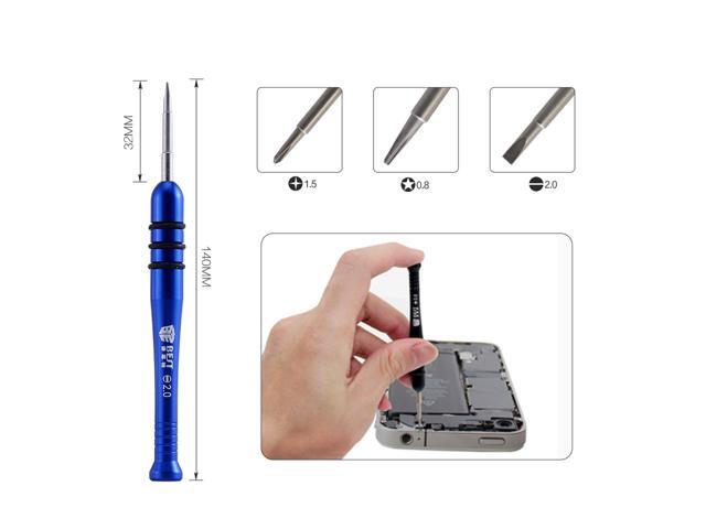 BST-606 9 in 1 Screwdriver Set Phone Disassemble Spudger Repair Opening Tool Sets Crowbar Blade For Samsung HTC IPad