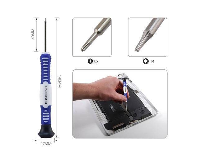 BST-598 6 in 1 Hand Tools Set Precision 1.5mm Phiilips T4 Trox Screwdriver Suction Cup for iPad Mini 1 2 3 Repair Tools Kit