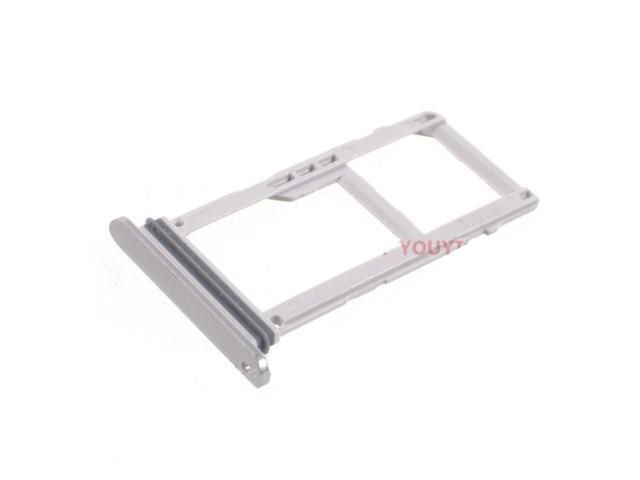 Dual SIM + MicroSD Card Tray Holder Slot for LG V30 (Black)