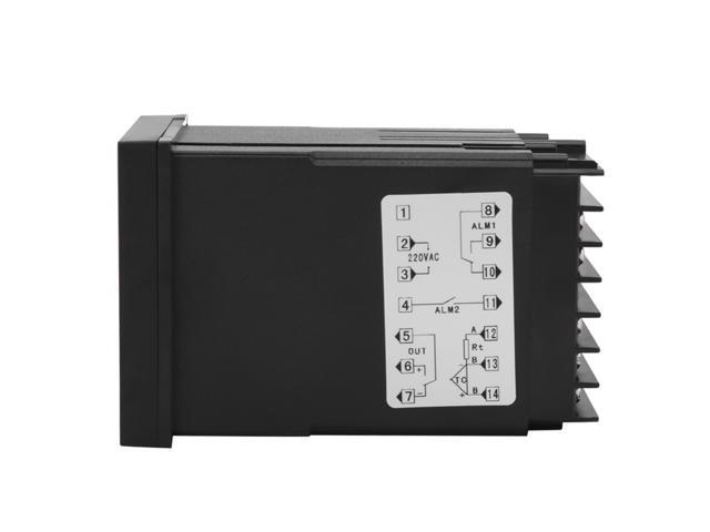 0-400 Centigrade Digital PID Temperature Controller Digital Thermostat Switch REX-C700 Thermocouple Sensor Input Relay Output