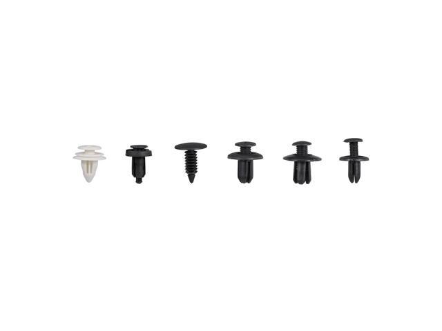 100Pcs Car Body Plastic Push Retainer Pin Rivet Fasteners Trim Moulding Clip Automotive Furniture Assembly Expansion Screws Kit with Removal Tool...