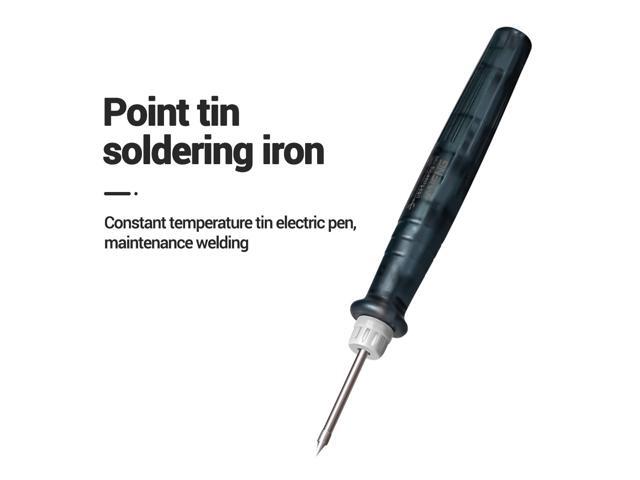 ANENG LT002 USB Electric Soldering Iron Adjustable Temperature DC 5V 8W Welding Soldering Repair Tool Soldering Iron Gray