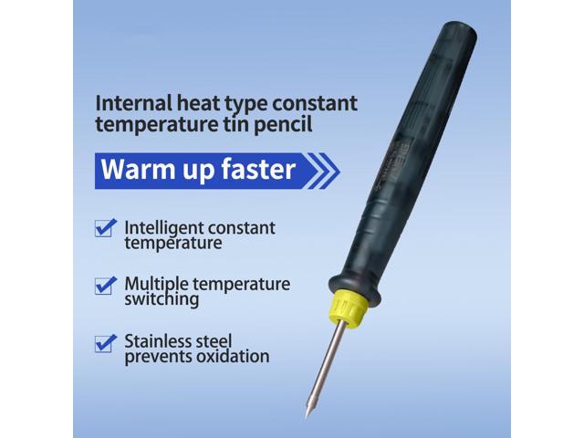 ANENG LT002 USB Electric Soldering Iron Adjustable Temperature DC 5V 8W Welding Soldering Repair Tool Soldering Iron Green