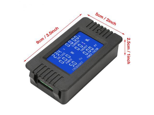 PEACEFAIR Digital Meter PZEM-020 AC Multifunction Digital Meter Power Energy Voltage Current Tester 10A KWh Tester Power Meter