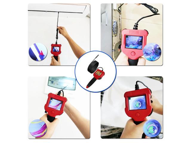 Industrial Endoscope 2.4 Inch Screen Inspection Camera 5.5mm HD Handheld Endoscope Waterproof Borescope - 1M
