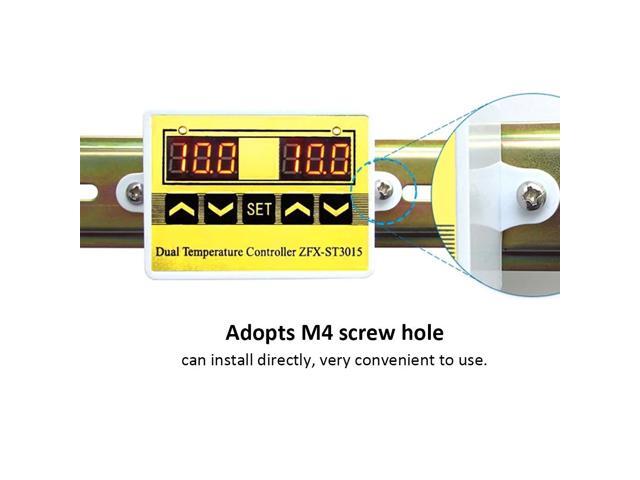 ZFX-ST3015 Intelligent Digital Timer Accurate Timing Dual Led Display Time Controller - 12V