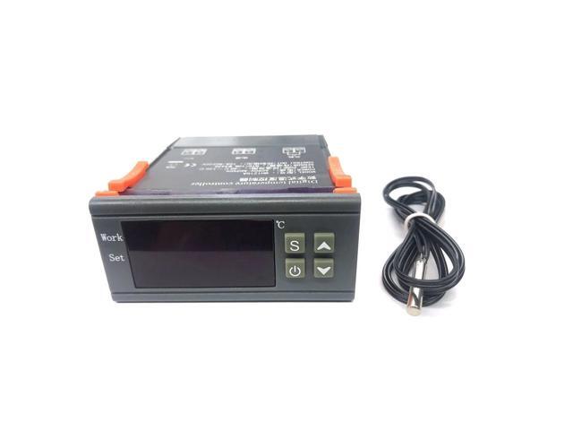 MH-1210A Intelligent Digital Temperature Controller High Accuracy Heating/Cooling NTC Sensor Temp Control Thermostat Regulator with Sensor for...