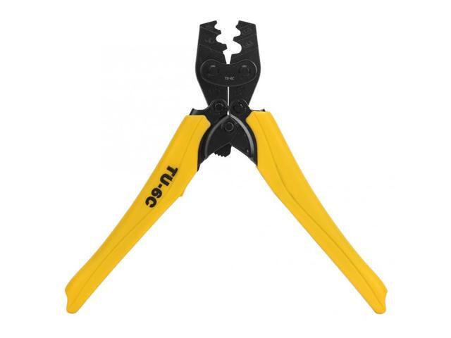 TU-6C CR V Steel High End Terminal Crimping Pliers 0.75~6 20-10AWG Crimping Pliers Repair Hand Tool