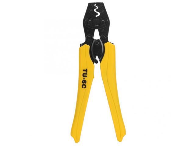 TU-6C CR V Steel High End Terminal Crimping Pliers 0.75~6 20-10AWG Crimping Pliers Repair Hand Tool