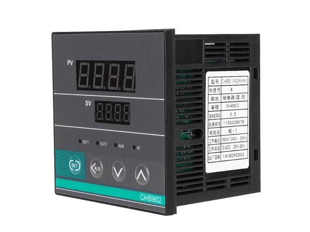 CHB902 Thermostat Smart 0-400 Degree Digital K-Type Temperature Controller Relay/SSR Output AC180-240V
