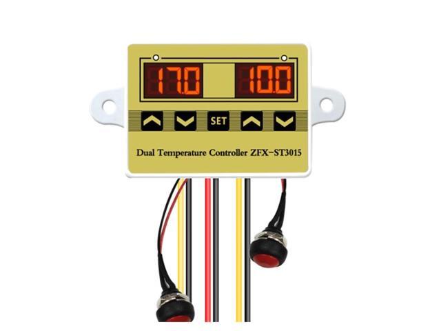 ZFX-ST3015 Intelligent Digital Timer Accurate Timing Dual Led Display Time Controller - 24V