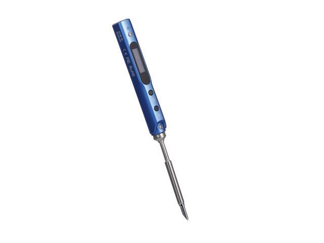 SQ-001 Digital Soldering Iron OLED Mini Electric 65W Soldering Iron Adjustable Temperature Welding Tool - Blue