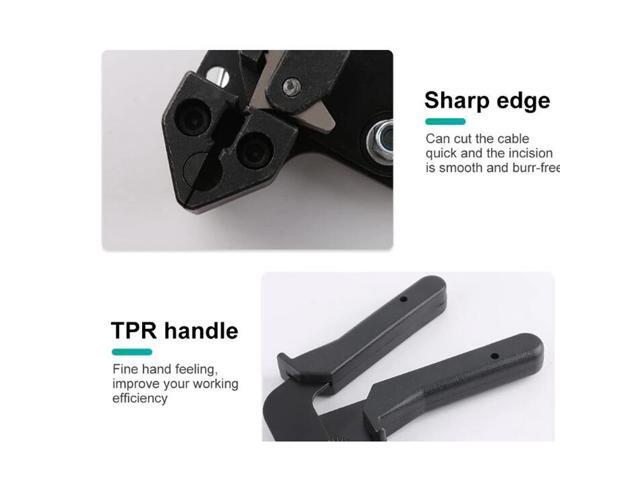 ELECALL Cable Tie Gun Stainless Steel For Cable Tie Hand Cable Tie Fastening Tool Cable Tie Tensioning Tool Bundle Tools