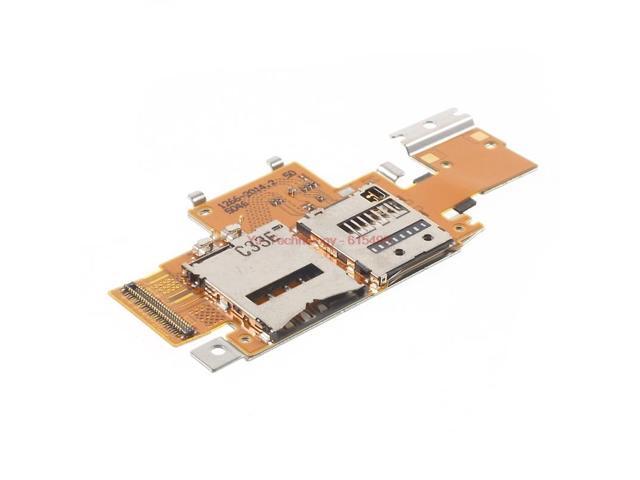 SIM Card and SD Card Reader Contact Flex Cable for Sony Xperia Tablet Z