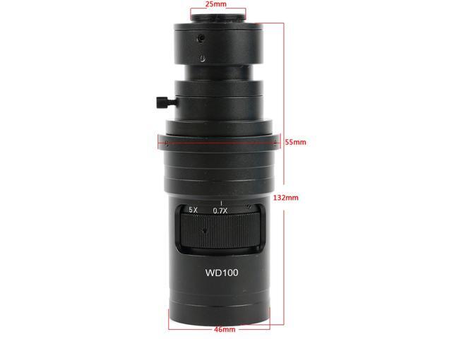 5MP USB 3.0 High Speed 1/2.5' Industry Digital Video Microscope Camera 200X C-mount Lens For Phone Repair