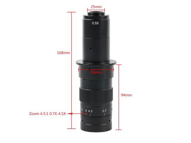1080P HD HDMI Industrial Electronic Digital Video Microscope Camera & 180X C-Mount Lens