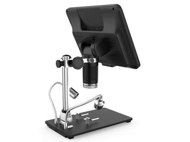 Andonstar AD208S 8.5 Inch LCD Display Screen 5X-1200X Digital Microscope 1280 * 800 Adjustable 1080P Scope Soldering Tool with Two Fill Lights