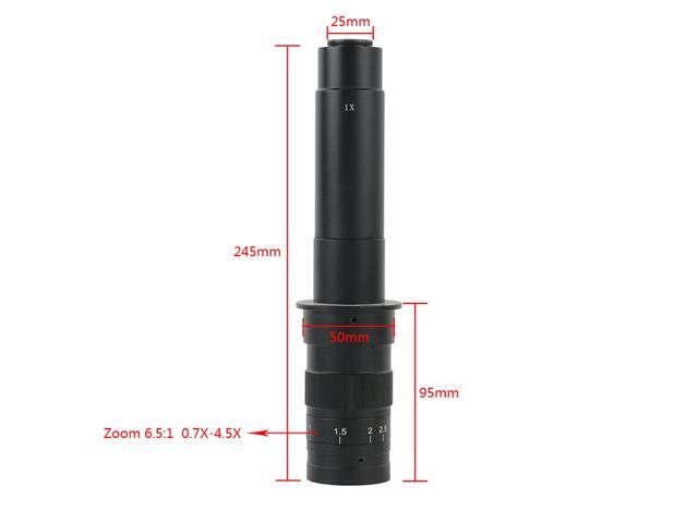 HD 1080P HDMI Digital Electron Industrial Microscope Video Microscope Camera & 300X C-Mount Lens For PCB Soldering