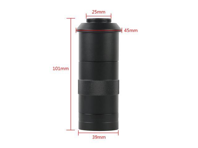1080P HD HDMI Industrial Electronic Digital Video Microscope Camera & 100X C-Mount Lens