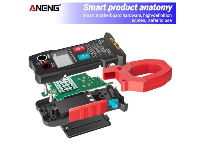 ANENG ST207 Digital Bluetooth Multimeter Clamp Meter 6000 Count True RMS DC/AC Voltage Tester AC Current Hz Capacitance Ohm - Orange