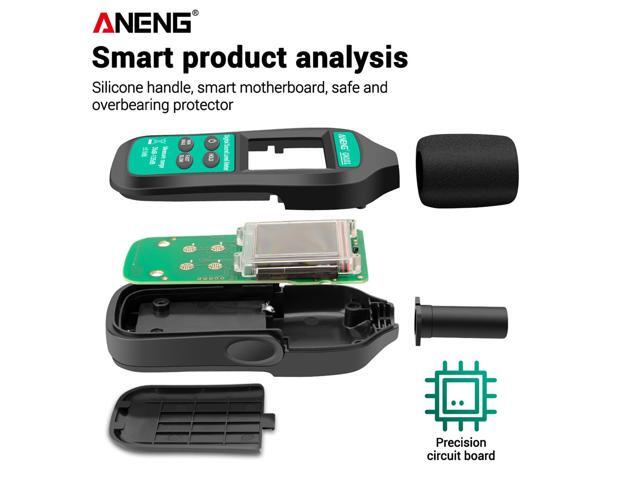 ANENG GN101 Digital Noise Meter Measurement 35-135 db Intelligent Sound Level Meter Decibel Monitor Logger Diagnostic-Tool