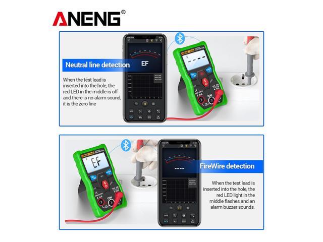 ANENG V05B Digital Bluetooth Multimeter 6000 Counts Professional Analog Multimeter AC/DC Currents Voltage Mini Testers True RMS Multimetro &...