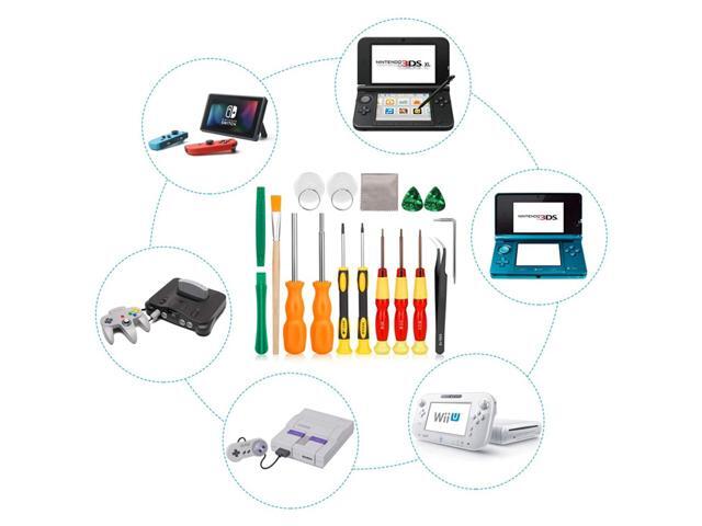 17 In1 Professional Full Security Screwdriver Game Bit Repair Tool Kit For Nintendo Switch Joycon New 3Ds And Nintendo Wii Nes