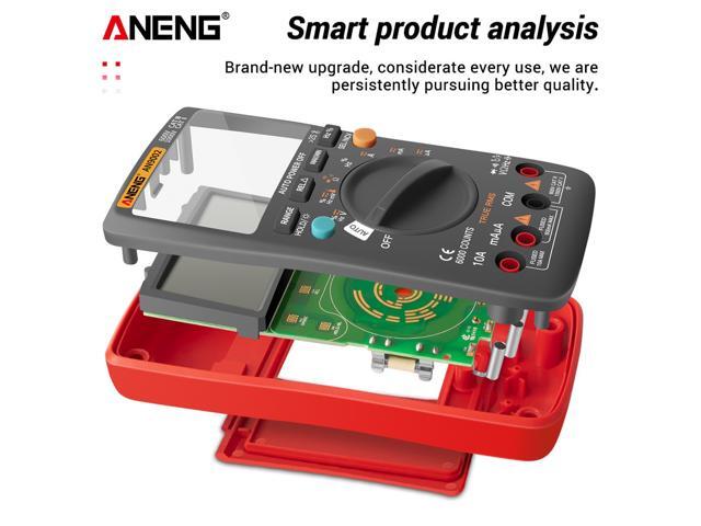 ANENG AN9002 Bluetooth Digital Multimeter 6000 Counts Professional MultimetroTrue RMS AC/DC Current Voltage Tester Auto-Range & Packing Box