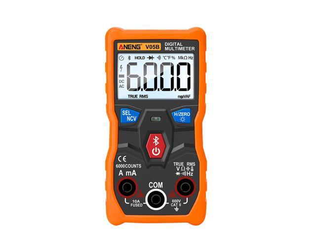 ANENG V05B Digital Bluetooth Multimeter 6000 Counts Professional Analog Multimeter AC/DC Currents Voltage Mini Testers True RMS Multimetro &...
