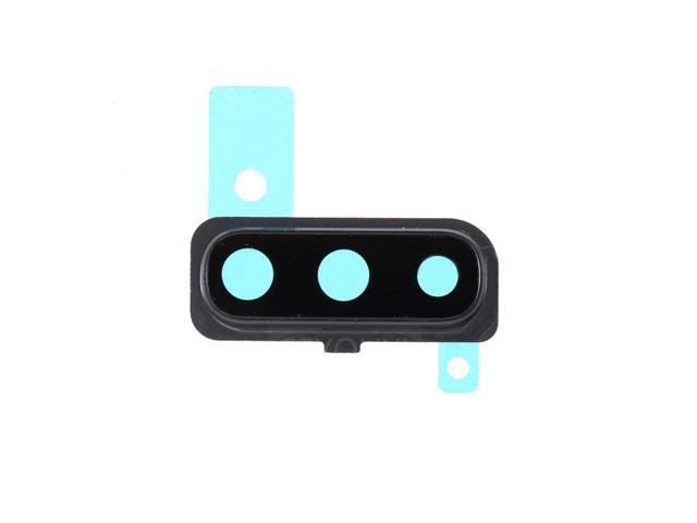 Back Camera Lens Ring Cover with Glass Lens For Samsung Galaxy A50/A50s/A30s SM-A505 (Black)