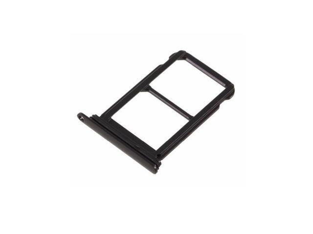 5pcs/lot Dual SIM Card Tray Slot Part For Huawei P20 Pro SIM Card Tray Holder Slot Adapter Replacement Parts (Black)