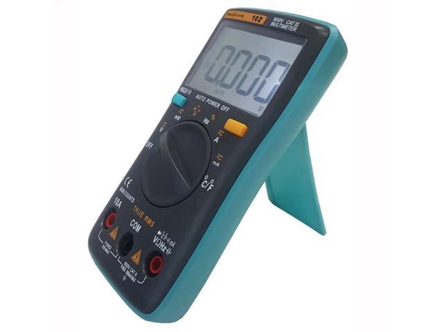 RICHMETERS RM102 True RMS Digital Multimeter DMM DC AC Voltage Current Resistance Diode Capacitance Temperature Tester Measurement