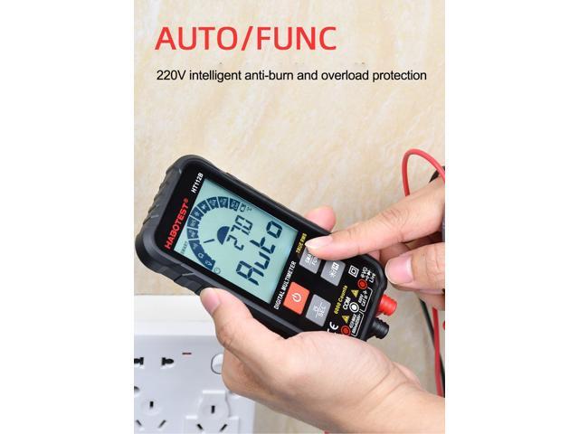 HABOTEST HT112B High-precision Multi-meter Fully Automatic Intelligent Anti-burn Digital Display Multi-meter