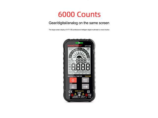HABOTEST HT112B High-precision Multi-meter Fully Automatic Intelligent Anti-burn Digital Display Multi-meter