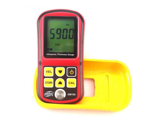 Benetech GM100 Ultrasonic Thickness Gauge Tester Metal Width Measuring Instrument 1.2~220mm (Steel) Sound Meter Diagnostic-tool