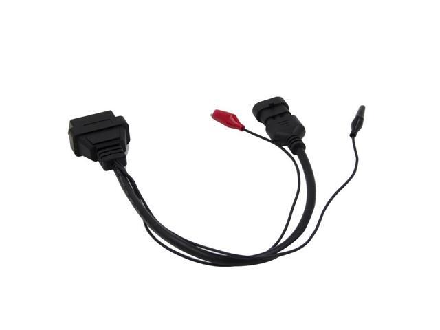 For Fiat 3PIN OBD1 to OBD2 for FIAT 3PIN to 16PIN Diagnostic Tool Cable for Fiat 3PIN to OBD/OBD2 Car Extension Cable