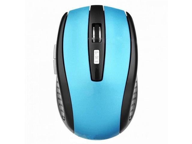 Bluetooth Wireless Mouse 1600/1200/800dpi DPI for Laptop Notebook - Blue
