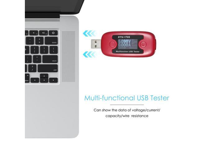 Multi-functional USB Tester Voltmeter Voltage Current Ammeter Power Meter LCD display Compatible with Phone Computer Power bank
