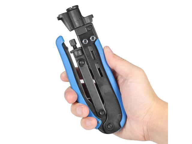 Multitool portable Crimping Tool hand tools Cable Crimper Coaxial Compression Crimping Pliers electric tools for F RG59 RG6 RG11
