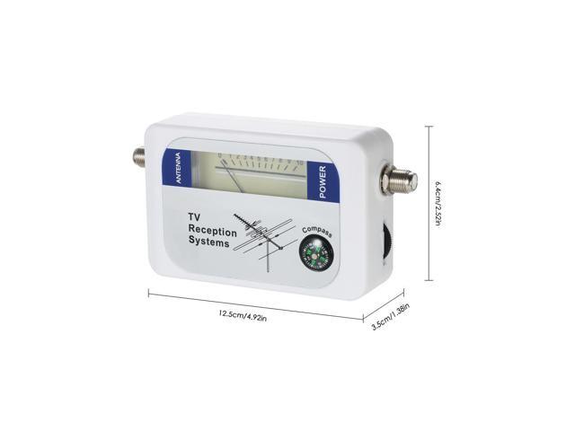 Digital Satellite Signal Finder Satellite Finder Satellite Signal Meter TV Antenna Satellite Signal Finder Meter with Compass