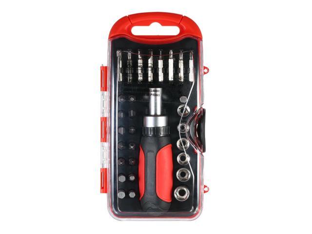 30PCS Multi-purpose Screwdriver Socket Screwdrivers with Bits Electrical Work Repair Tools Kit for Phone Computer Watch Pad