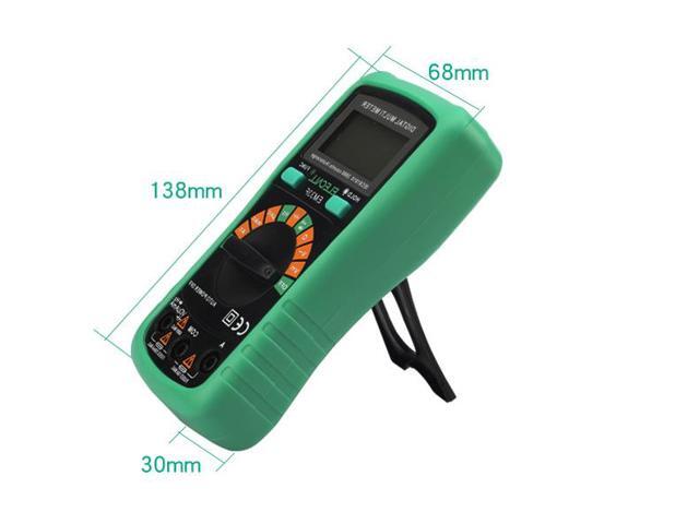 ELECALL Autorange Digital Multimeter 3 1/2 1999 Low Battery Indication Overload Protection MULTIMETER capacitance AC DC voltage
