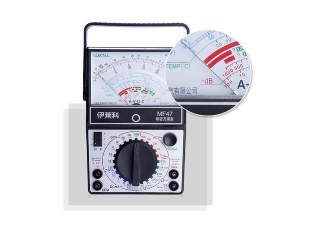 ELECALL Pointer Multimeter Analog meter AC DC Volt Ohm current Testing Electrical Multi tester