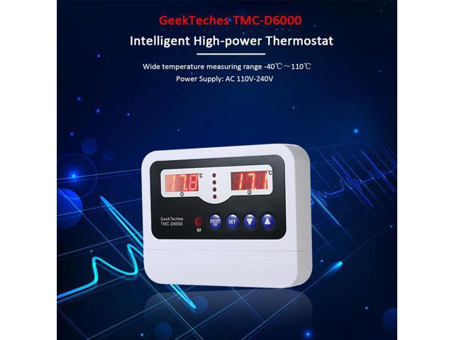 Single Circuit Digital thermometer temperature instruments Intelligent Thermostat Temperature Controller sensor thermoregulator AC110-240V 30A