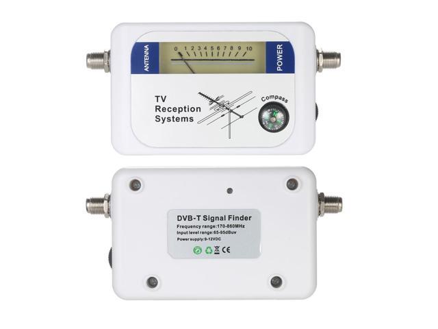 Digital Satellite Signal Finder Satellite Finder Satellite Signal Meter TV Antenna Satellite Signal Finder Meter with Compass