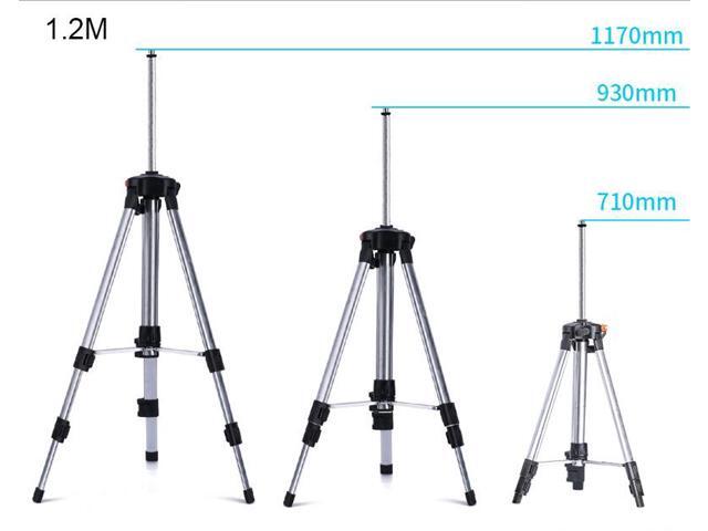 ELECALL Tripod for Laser Level 1.2m Infrared laser levels Tripod 5/8'' Screw
