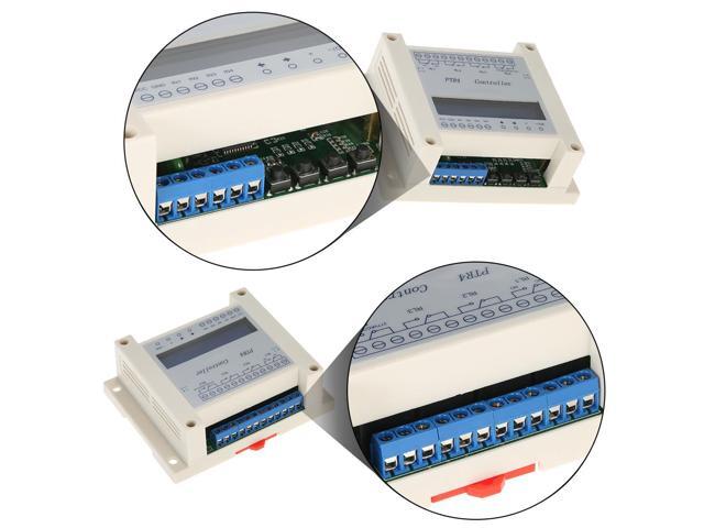 DC6-40V 4-Channel Time Relay 99 Steps Module Solenoid Valve Control Relay LCD Display Digital Programmable Time Delay Relay