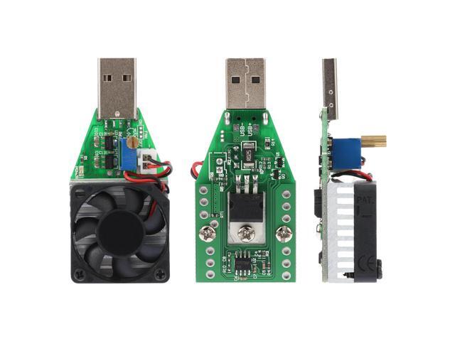 DC3.7-13V USB Adjustable Electronic Load Module Constant Current Electronic Load 0.15-3.00A Power Tester